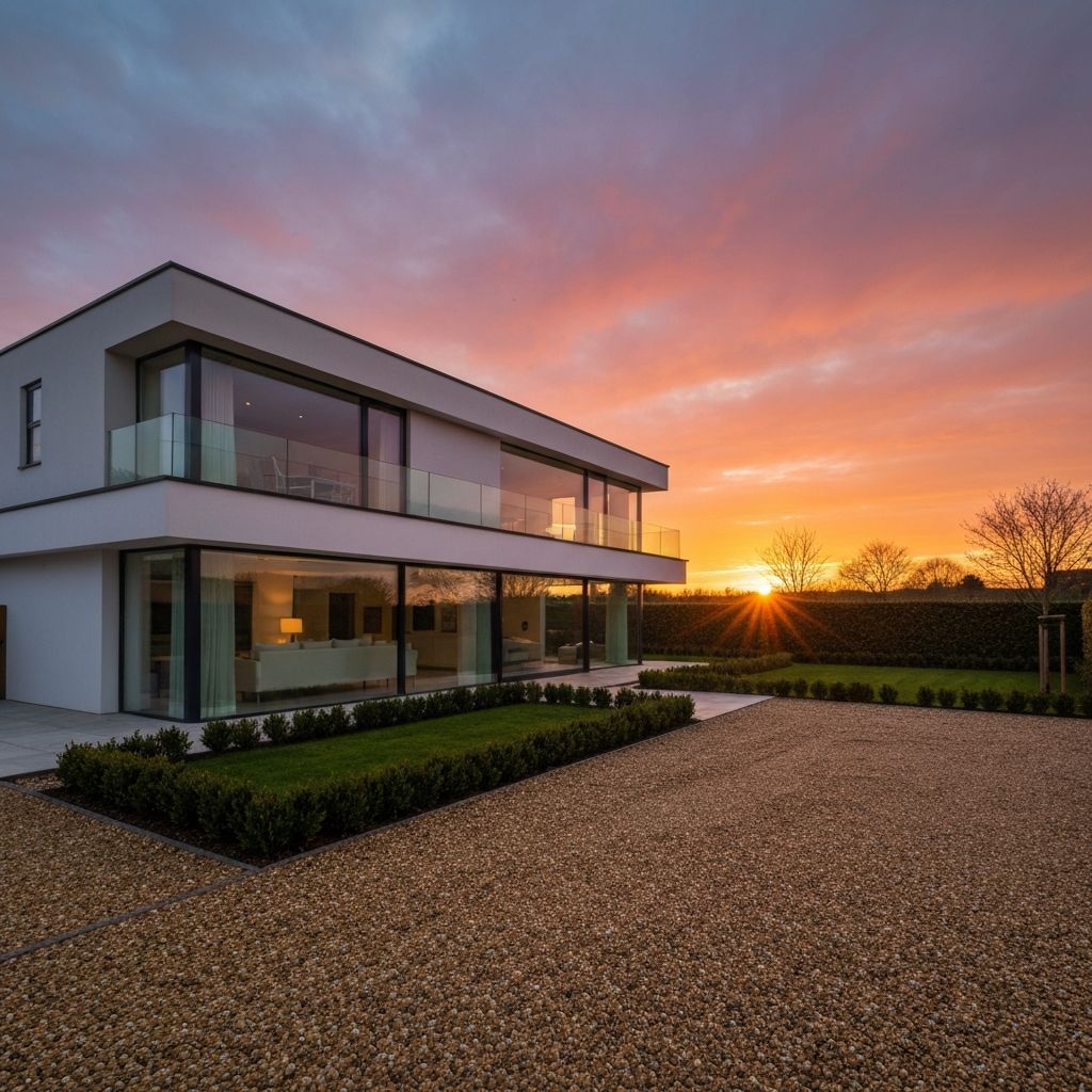 Modern British detached house